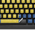 Sweden Flag Distressed K95 RGB PLATINUM Mechanical Gaming Keyboard Skin